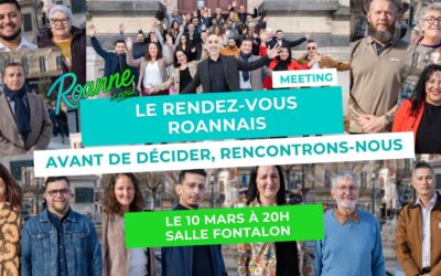 Élections Municipales à Roanne : Grand Meeting de Mahdi Nouibat et Concert Événement à la Salle Fontalon